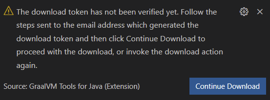 Continue Download without license acceptance